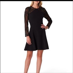 NWOT Karen Millen Beaded long sleeve Dress Sz US 8/ UK 12